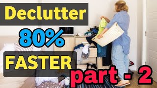 Tiny Tricks to Declutter Your Entire Home FASTER . part - 2