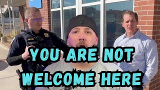 Frauditor trespassed and locked out of entire property!