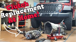 2012 Jeep JKU Clutch Swap