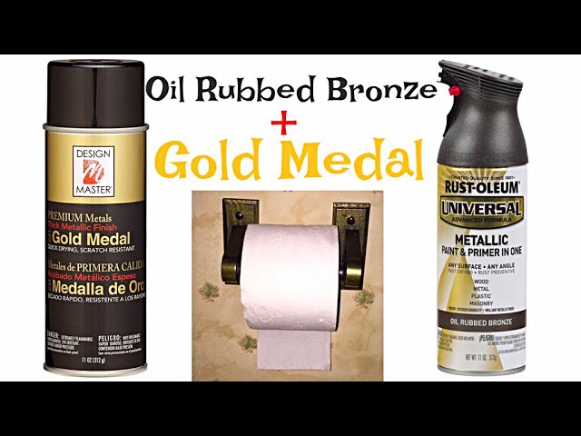 Going from Gold to Oil Rubbed Bronze 