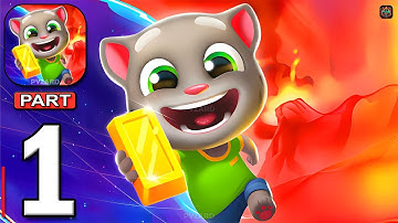 Talking Tom Time Rush - Gameplay Walkthrough Part 1 (Android, iOS)