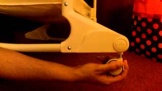 I was trying to find out how to make this Delta rocking bassinet, "A Rocking bassinet" ...it took me 5 minutes to figure this out. If the 