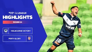 Melbourne Victory v Perth Glory - Highlights | Isuzu UTE A-League 2023-24 | Round 22