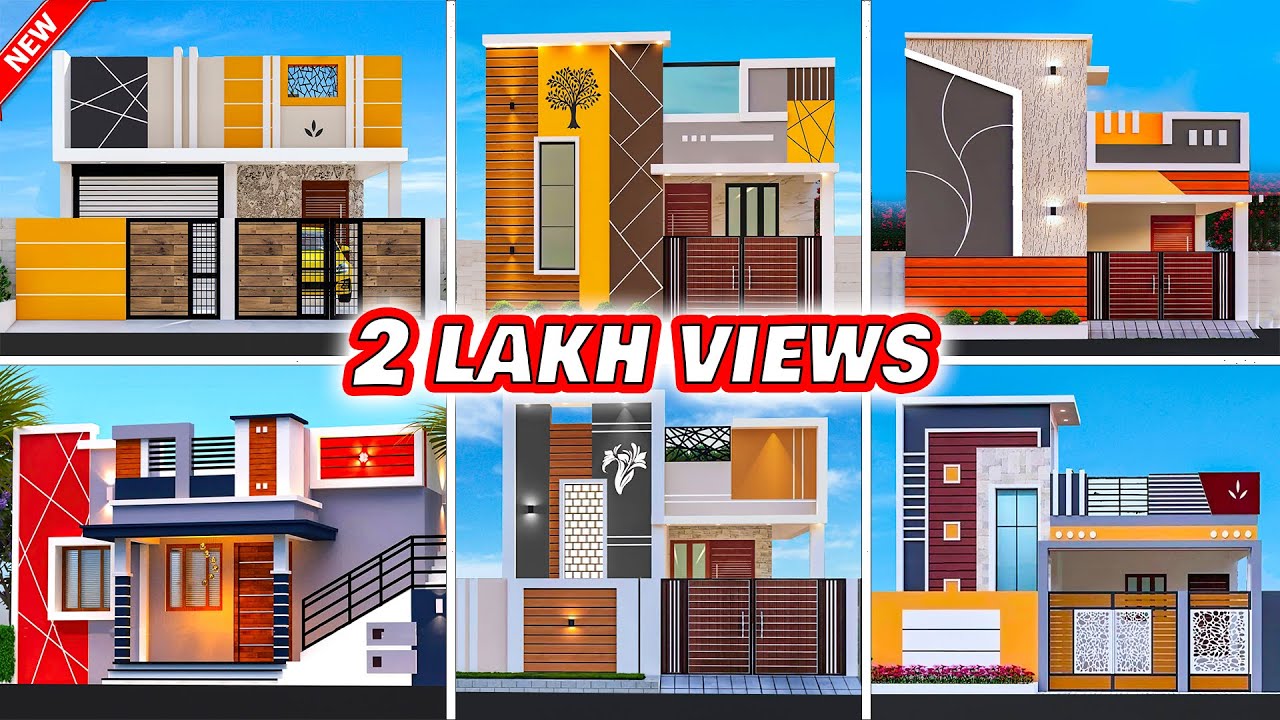 Top 25+ Small House Front Elevation Designs For Single Floor Houses 💖 Village Ground Floor Home idea