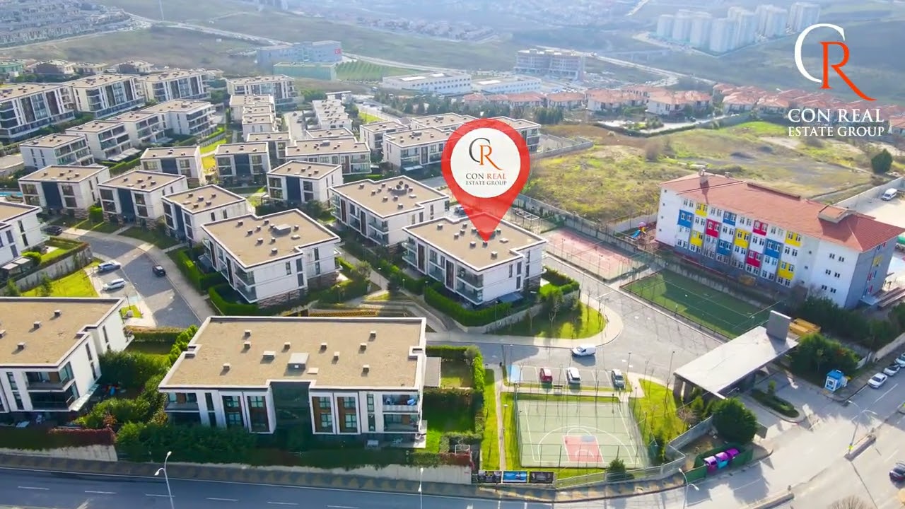 Bahçeşehir Eston şehir Mahallem Sitesi'nde satılık 3,5 + 1 bahçe dubleksi