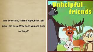 Learn English through Story - Unhelpful Friends – beginners