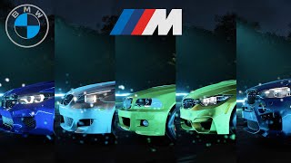 BMW NIGHT DRAG TIME IN HEAVY RAIN - FORZA HORIZON 5