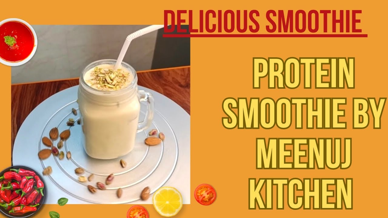 Quick & Vrat Smoothie Healthy Breakfast Dry fruits Smoothie Dry
