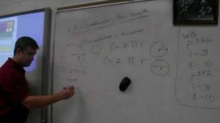 Analytic Geometry Unit 3 Circle Arc Lengths and 6.8 Area of sectors Part A