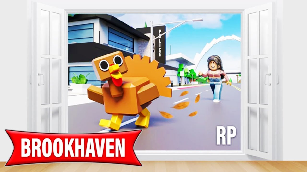 Roblox Brookhaven 🏡RP НОВОЕ ОБНОВЛЕНИЕ ОХОТЫ НА ИНДЕЙКУ (Все локации, секреты и реквизиты для инд...