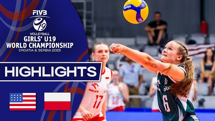 USA 🇺🇸 vs. Poland 🇵🇱 - Highlights | Girls’ U19 World Champs 2025