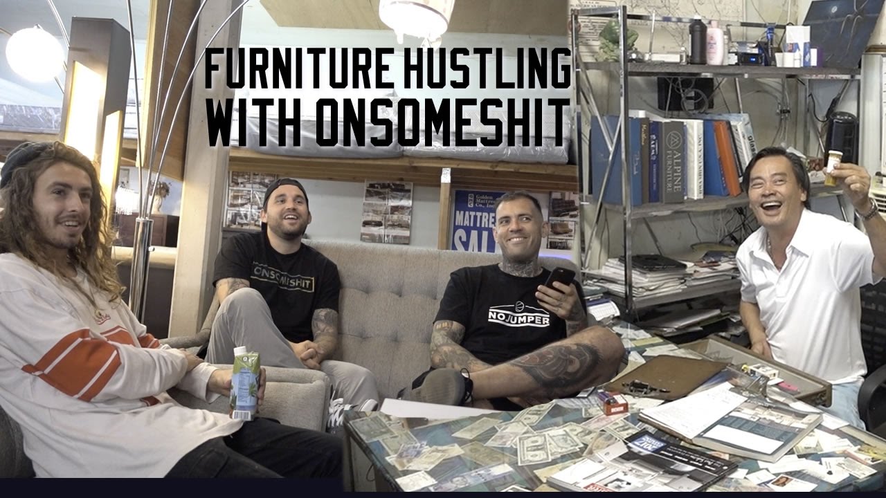 HAGGLING FURNITURE HUSTLERS WITH ONSOMESHIT YouTube