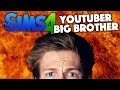 caspar set the house on fire youtuber big brother sims 4