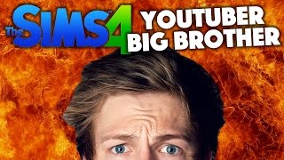 CASPAR SET THE HOUSE ON FIRE | YouTuber Big Brother | Sims 4