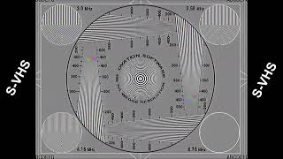 Playback Comparison - VHS \/ S-VHS \/ S-VHS ET