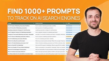 Find 1000+ GEO Prompts to Track Your Brand on AI Search Engines (ChatGPT, Perplexity, Gemini, AIO)