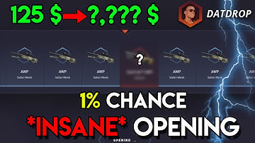 CRAZY PROFIT OUT OF A 10% AWP CASE (CS:GO DATDROP OPENING)