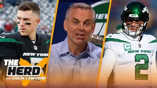 Jets bench Zach Wilson ahead of Week 12 matchup vs. Bears, Mike White to start | NFL | THE HERD