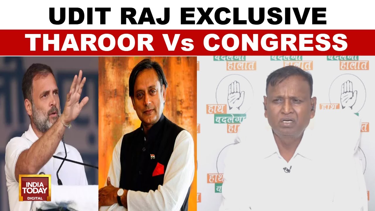 Udit Raj Exclusive Interview: Cong Leader Calls For Tharoor's Apology ...
