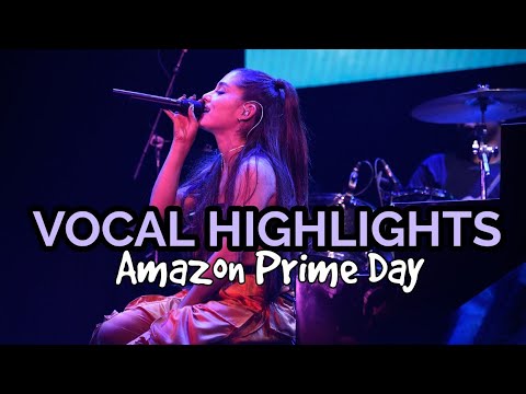 Ariana Grande - 'Amazon Prime Day' VOCAL HIGHLIGHTS