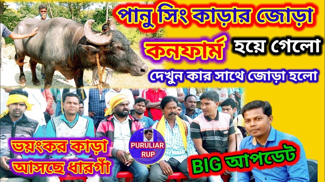 পানু সিং আসরের কাড়ার জোড়া কনফর্ম হল