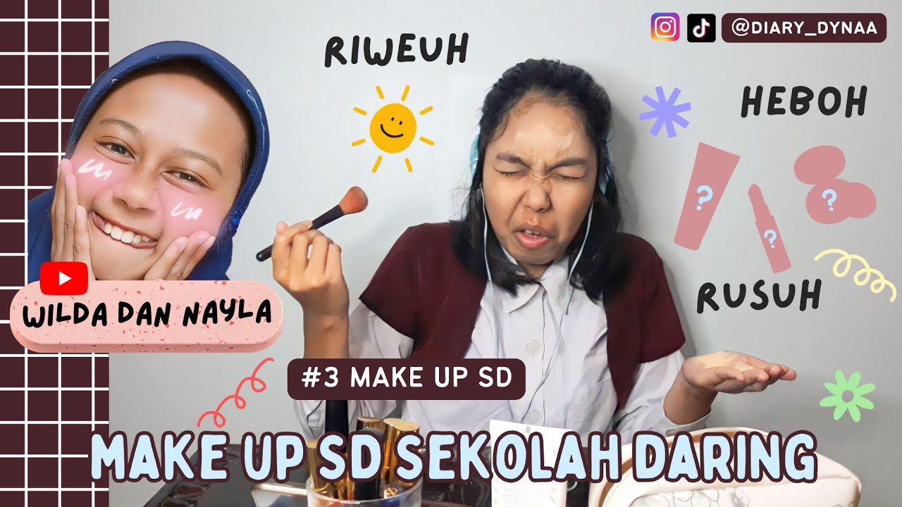 MAKEUP ANAK SD MAU DARING BERUJUNG RUSUH 💅🗣️🎒​⁠@wilda98