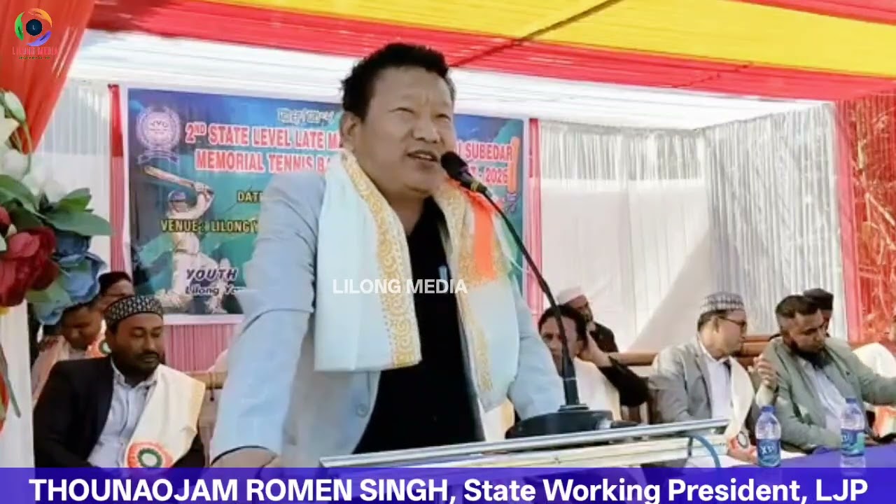 Thounaojam Romen Singh, State Working President, LJP