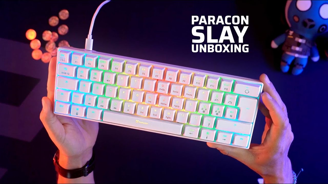 Unboxing Paracon SLAY Mini RGB - Mechanical 60% Keyboard