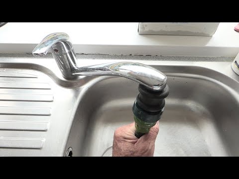 How to clear airlocks  No water from taps ?