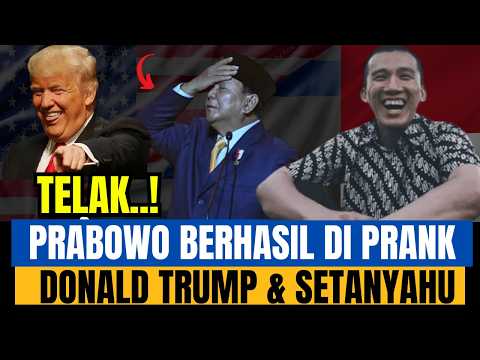 TELAK.! PRABOWO BERHASIL DI PRANK  DONALD TRUMP NETIZEN BUKA SUARA.?