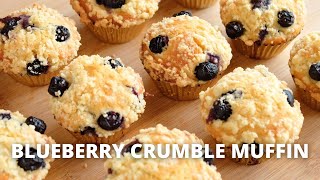 BLUEBERRY CRUMBLE MUFFIN!!