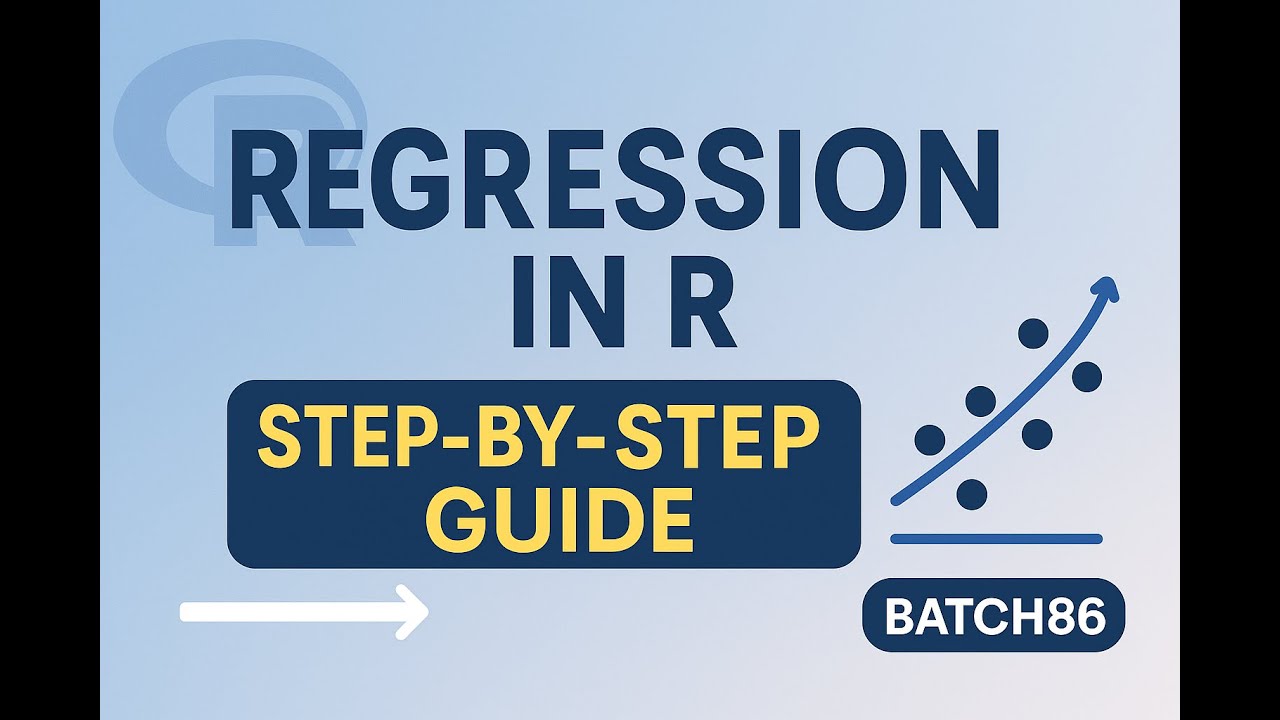 How to Perform Different Types of Regression in R | Step-by-Step Guide (Batch86)