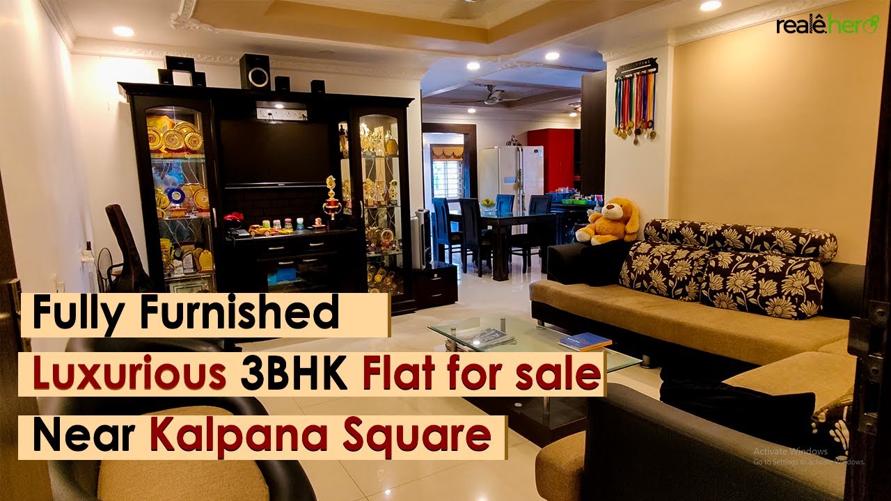 3BHK classy Flat for sale in Bhubaneswar near BJB College I BJB Nagar
