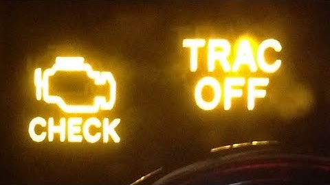 How to Fix & Reset Check Engine & TRAC OFF Warning Light That Stays On or Flashing Without a Scanner