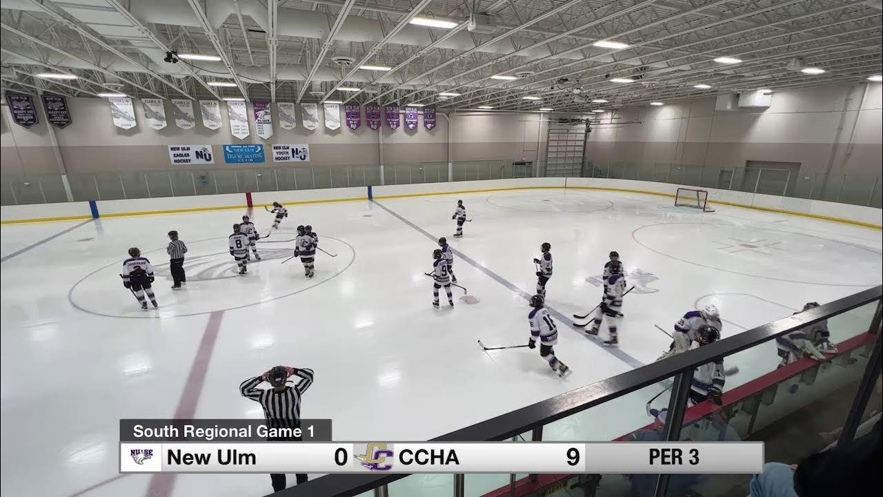CCHA Vs New Ulm Regional Tournament Game 1 202122 Bantam B1 YouTube