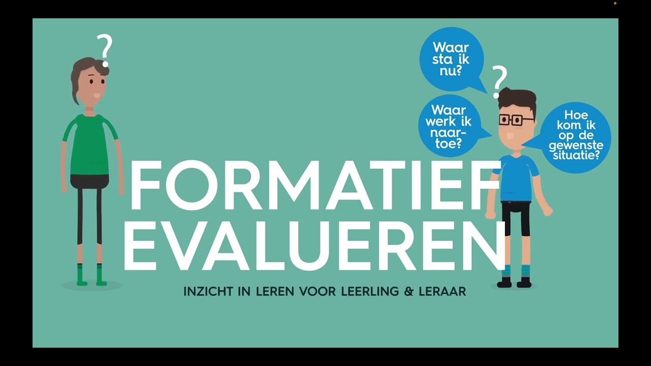 Formatief handelen, formatief toetsen, formatief evalueren IN 3 MIN! - Volgens het SLO
