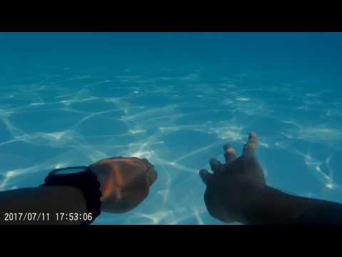 2017 One Breath Dynamic Apnea Swim from Shallow End to Deep End