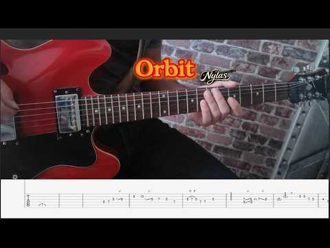 ORBIT – full blues guitar playthrough - with TAB