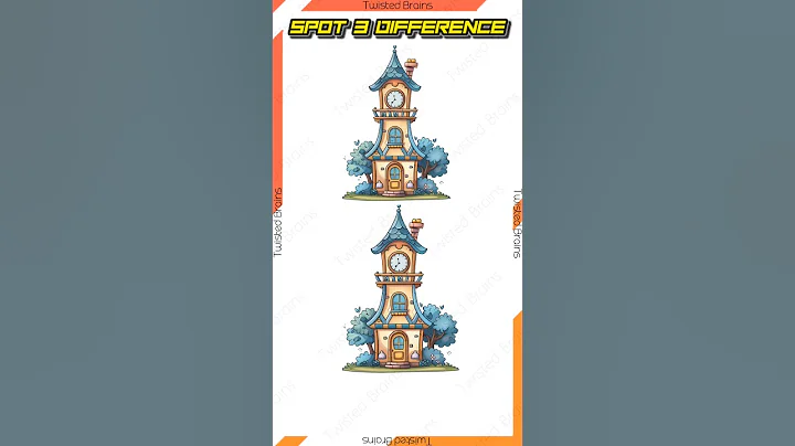 Spot the difference hard level | Find 3 differences No. 113 | #shorts  #ytshorts #findthedifference