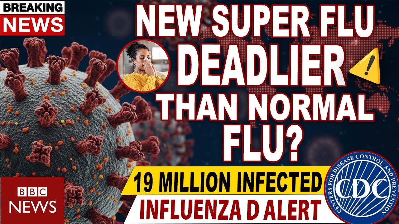 SUPER FLU ALERT 🚨: Influenza D Could Be Deadlier Than Subclade K – Scientists PANIC