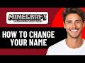 HOW TO CHANGE YOUR NAME IN MINECRAFT BEDROCK MOBILE 2026! (FULL GUIDE)