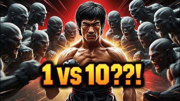 🔥 "Bruce Lee vs The Shadow Master – A Fight Beyond Human Limits!"
