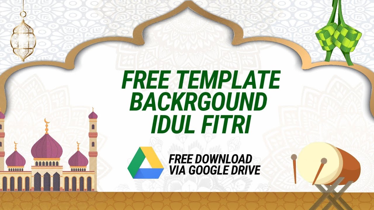 Template Background Idul Fitri Gratis | Link di Deskripsi