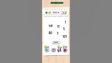 BRAIN TEST LEVEL 16 WALKTHROUGH WITH COMMENTARY