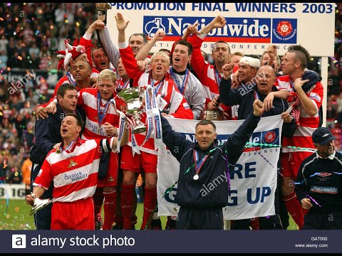 Doncaster Rovers vs Dagenham & Redbridge Inaugural Conference Playoff Final 2002/03