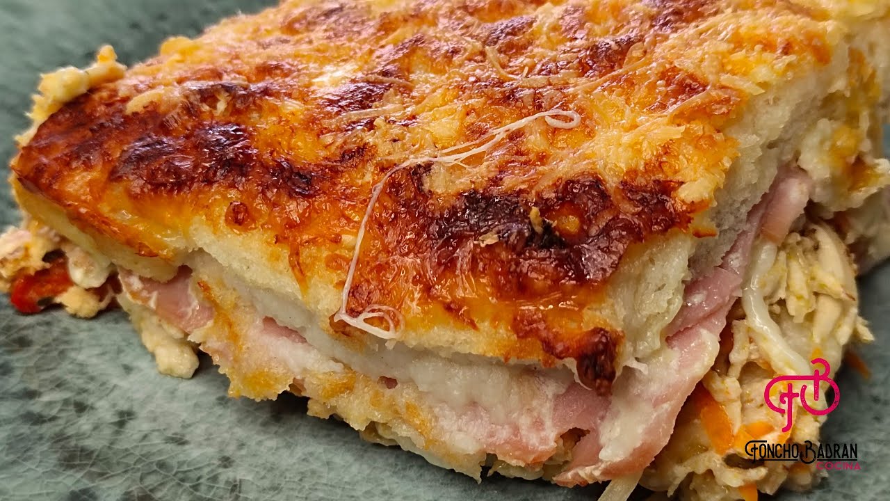 cómo preparar una  lasaña con pan tajado