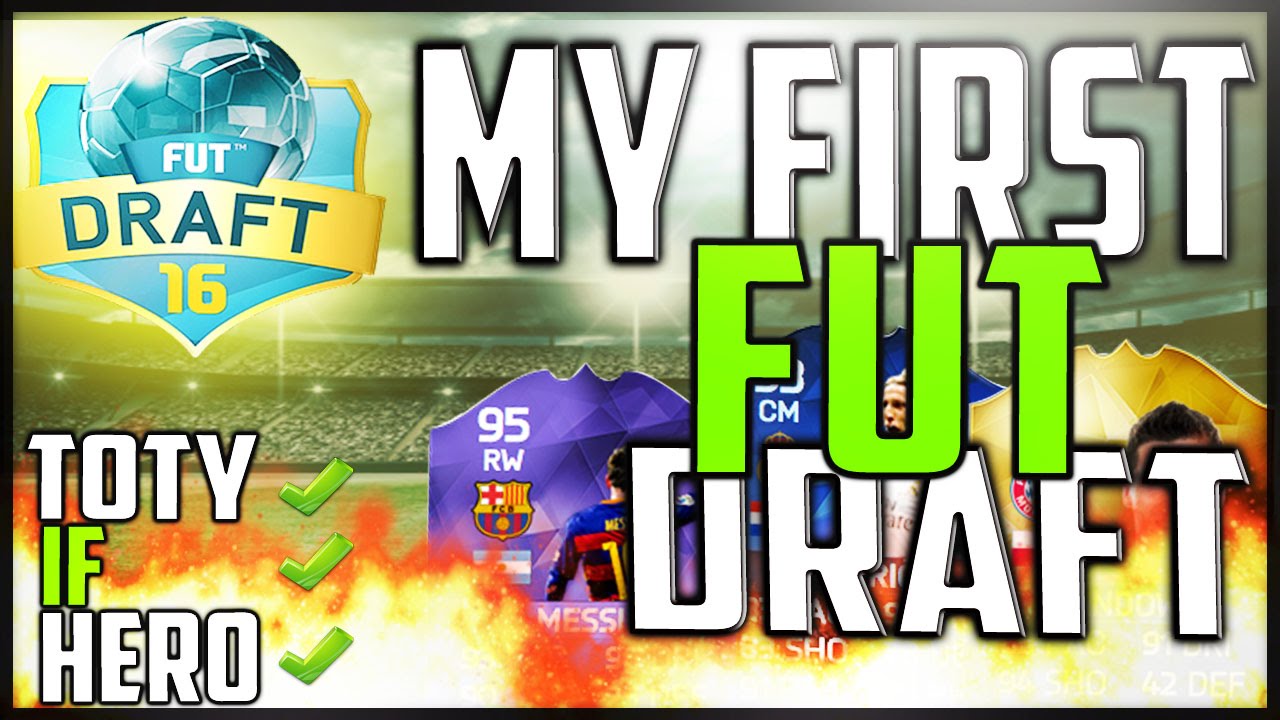 FIRST EVER FUT DRAFT!! Messi & Ronaldo?! TOTY and Hero to pick from! - Fifa 16