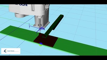 Epson T3 SCARA robot - Pick and Place Simulation