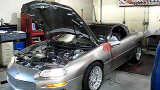 LS1 Z28 Camaro with Procharger on the Dyno.
