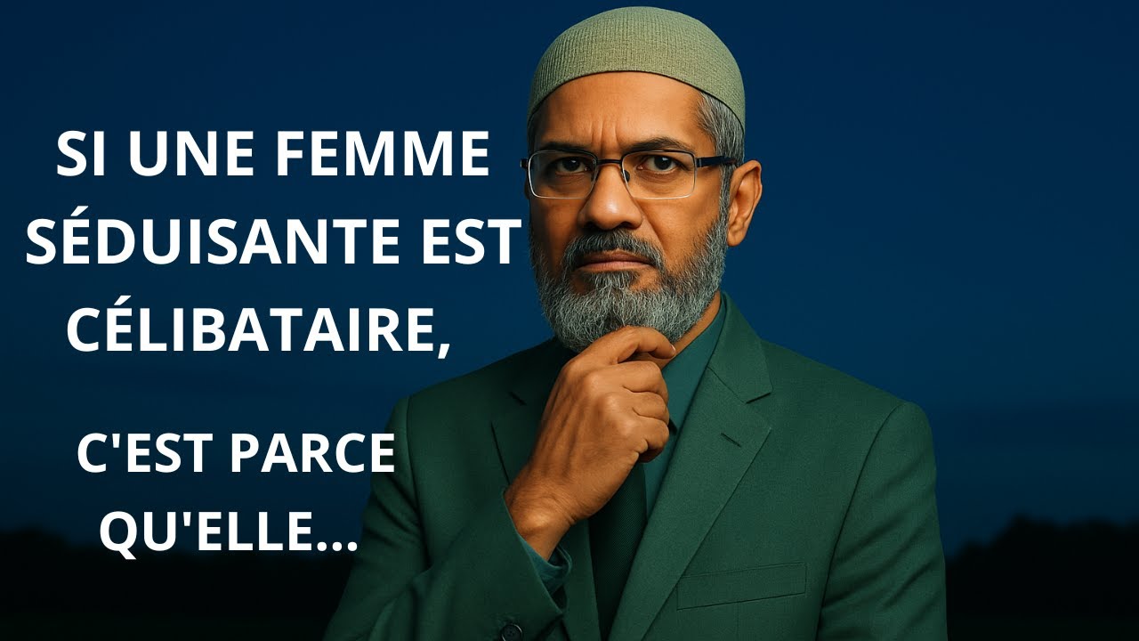 Si une femme séduisante est célibataire, c'est parce qu'elle... | Leçons de Dr Zakir Naik | ISLAM